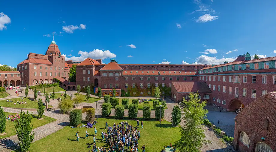 KTH Campus, Borggården.